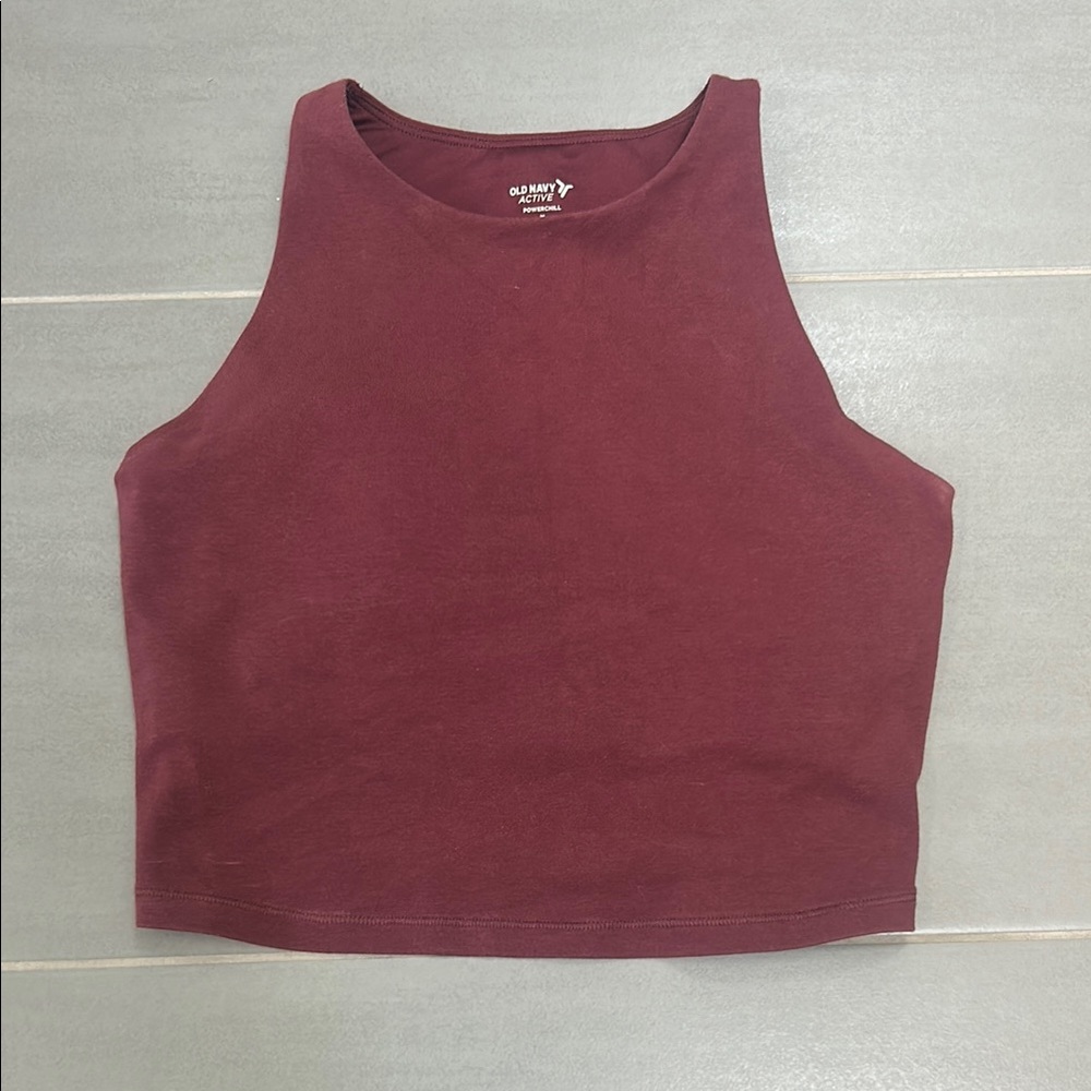 Old Navy Women's Maroon Tank Top